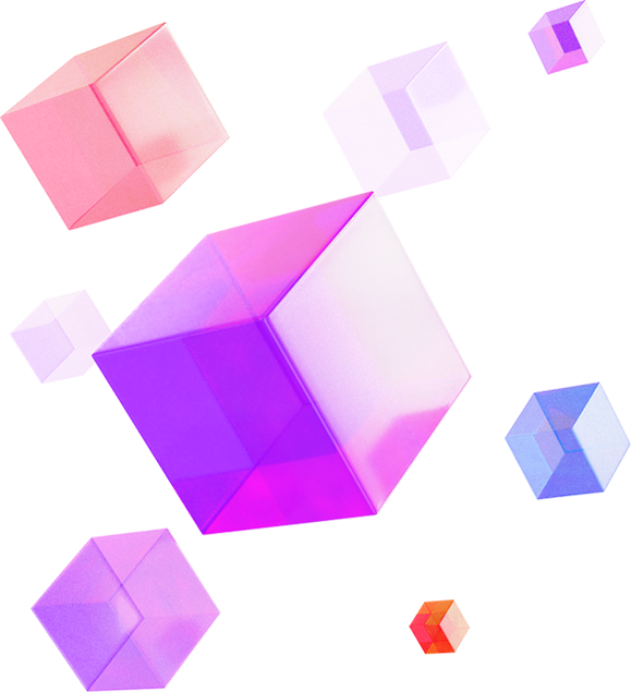3D cubes and abstract graphics